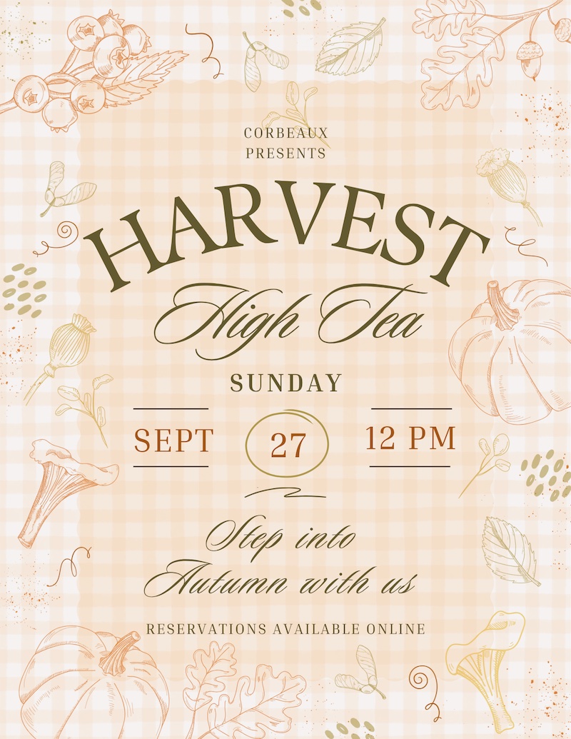 '26 Harvest High Tea